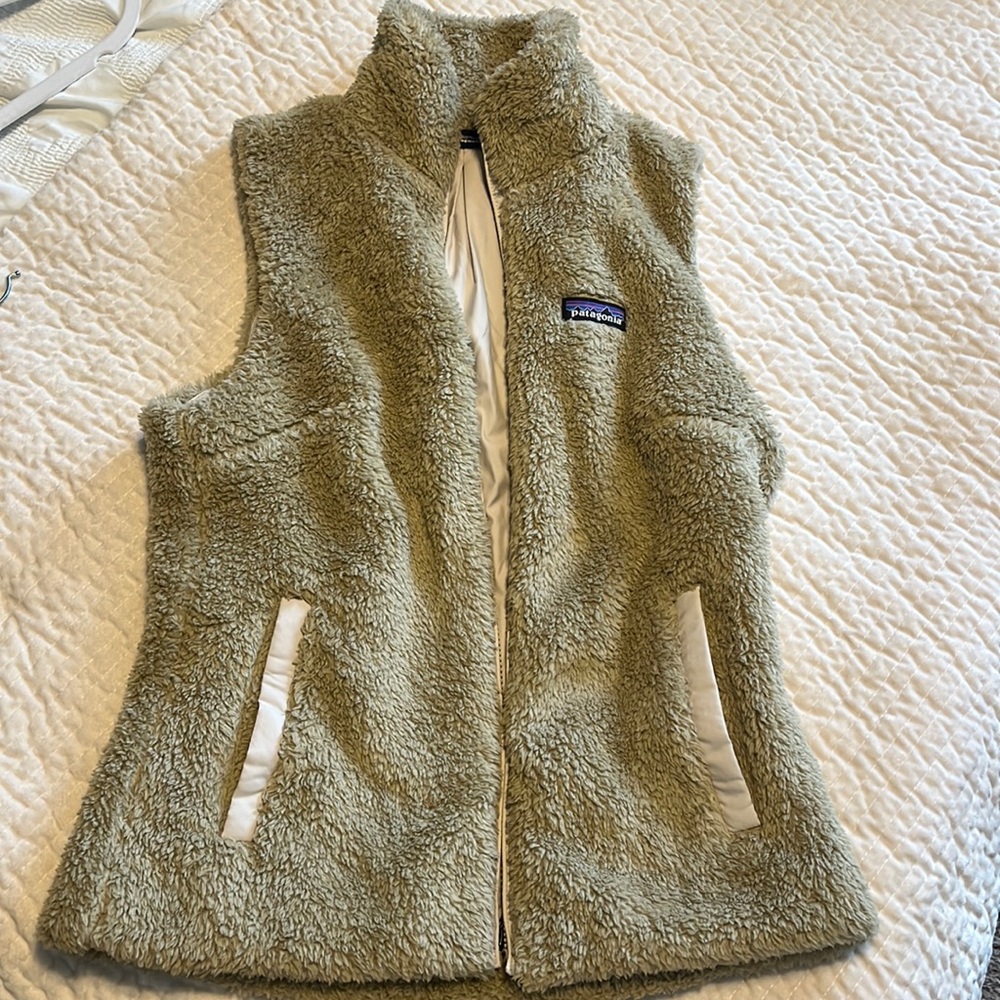 Patagonia Vest Los Gatos Sage Green Medium Like New!